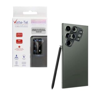 Προστασία Κάμερας Volte-Tel για Samsung S23 Ultra 5G Γκρί
