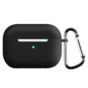 Θήκη Airpod Techsuit Silicone for Apple AirPods Pro 1 / 2 Smooth Ultrathin Material Black