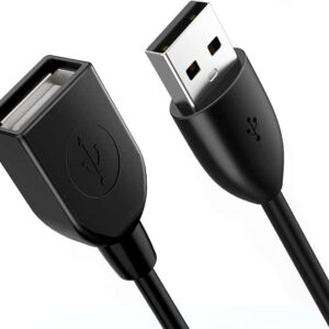 Καλώδιο Cabletime USB 2.0 Male to Female 1m Black