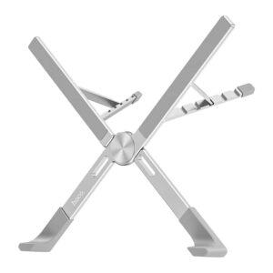 Βάση Hoco Holder for Laptop max 15.6¨ X Bystander Foldable, Adjustable, Aluminium Silver