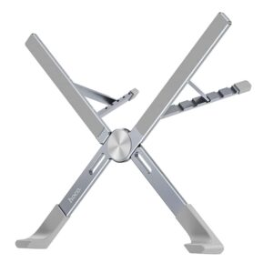 Βάση Hoco Holder for Laptop max 15.6¨ X Bystander Foldable, Adjestable, Aluminium Gray