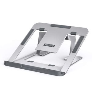 Βάση Yesido Holder for Laptop Folding Feature, Silicone Pads Silver