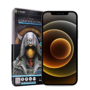 Προστασία Οθόνης Κινητού X-ONE Full Cover Extra Strong Privacy for iPhone 15 (Full Glue)