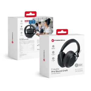 Ακουστικό Forcell Wireless Headphones ANC Pro Sound Craft Black