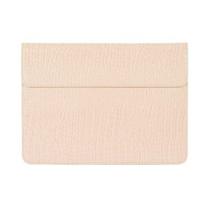 Θήκη Laptop CanvasArtisan Slim Laptop Sleeve (EL32-P01) for 15-16 inch Devices, Eco Leather Beige