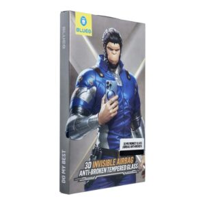 Προστασία οθόνης κινητού BlueO 5D Mr. Monkey Glass for Apple iPhone 16 Black (Airbag Anti-broken)