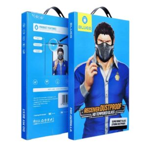 Προστασία οθόνης κινητού BlueO 5D Mr. Monkey Glass for Apple iPhone 16 Black (Strong Dustproof)