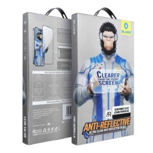 Προστασία οθόνης κινητού BlueO Tempered Glass 5D Mr. Monkey Glass for Apple iPhone 16 Black (Strong Premium AR)