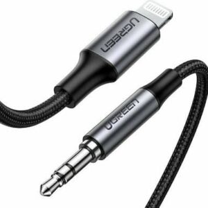Καλώδιο Ugreen Cable AUX MFI Lighting to 3.5 mm Mini Jack 1m Gray