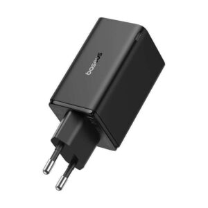 Φορτιστής Γραφείου Baseus Wall Charger 65W 2xUSB, 2xType-C Black