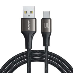 Καλώδιο Joyroom Light Speed ​​Series SA25 Cable USB to Type C 100W 1.2m Black