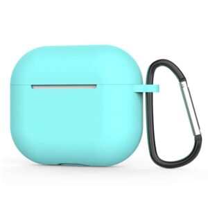 Θήκη Airpods Techsuit Silicone for AirPods 4, Smooth Ultrathin Material Turquoise