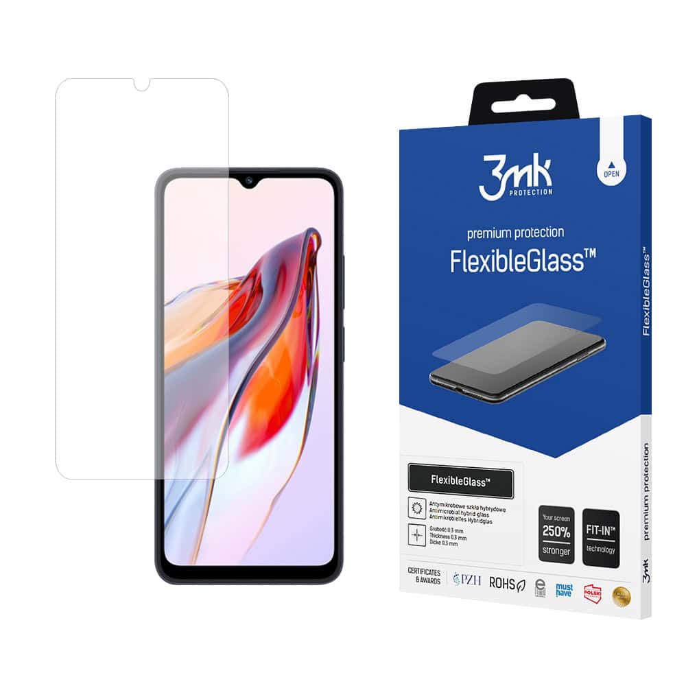 Προστασία οθόνης κινητού 3MK FlexibleGlass Ceramic Tempered Glass for Redmi 12C