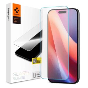 Προστασία Οθόνης Κινητού Spigen Glass Slim for iPhone 16 Pro Max  / 17 Pro Max Clear