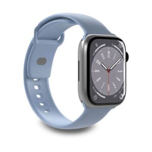 Λουράκι Puro Icon Silicone Strap for Apple Watch 38 / 40 / 41 mm Light Blue (2 pcs.)