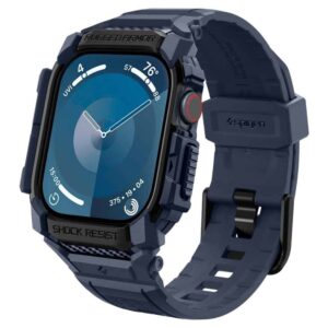 Λουράκι Spigen Rugged Armor Pro for Apple Watch 10 46mm Navy Blue