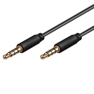Καλώδιο Ήχου Goobay 3.5mm(M) - 3.5mm(M) 2m Black