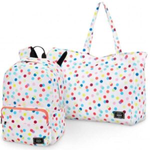Τσάντα Χειρός American Tourister Beach Set Backpack 125180-4085 and Bag 125183-4085 Dots