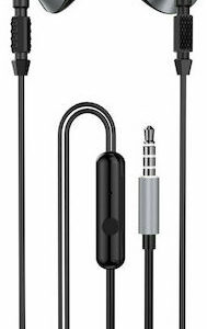 Ακουστικό Dudao Metal Wired Earbuds 3,5mm Mini jack Gray