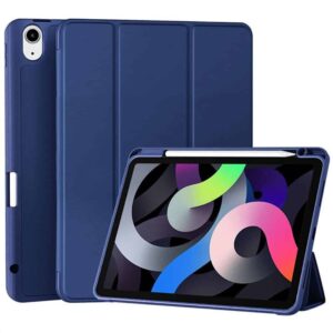 Θήκη Tablet Techsuit Flex Trifold for Apple iPad 10.9 (2022) Book Dark Blue