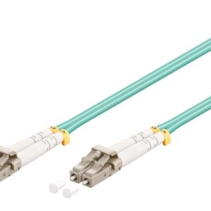 Καλώδιο Οπτικής Ίνας Goobay LC-UPC Multimode OM3 2m Τιρκουάζ