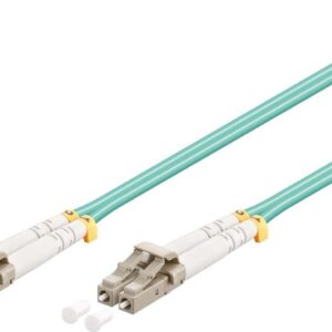 Καλώδιο Οπτικής Ίνας Goobay LC-UPC Multimode OM3 3m Τιρκουάζ