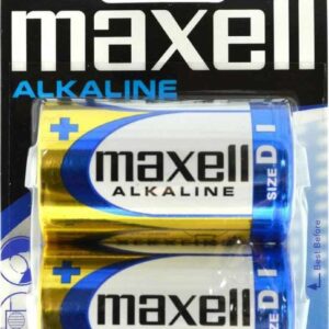Αλκαλικές Μπαταρίες Maxell LR20(GD) 1.5V
