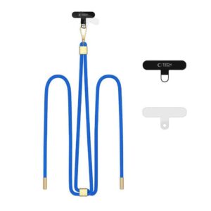 Λουράκι Tech Protect C2s Rope Crossbody Strap Coblat Blue/Gold