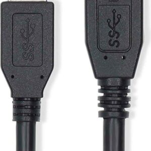 Καλώδιο Nedis Cable USB 3.2 (M) to USB Micro-B (M) 0.5m Black