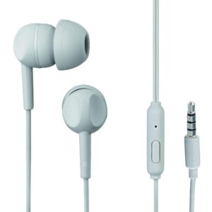Ακουστικό Thomson Earphones Jack 3,5 mm with microphone EAR3005GY Gray