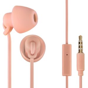 Ακουστικό Thomson Earphones Jack 3,5 mm with microphone EAR3008 Light Pink