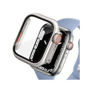 Θήκη Smartwatch Tech-Protect Defence 360 for Apple Watch 4 / 5 / 6 / SE (44mm) Titanium / Orange