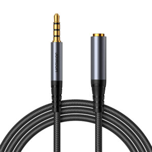 JoyRoom Audio Cable Audio-Transfer Series Jack 3.5mm Male to Jack 3.5mm Female, 1.2m Black
