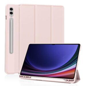 Θήκη Tablet Techsuit Flex Trifold (with Pencil Holder) for Samsung Galaxy Tab S9 Ultra / S10 Ultra Pink