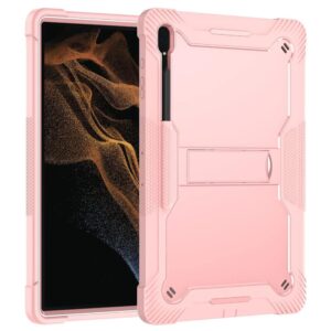 Θήκη Tablet Techsuit Rugged TabShell + Screen Protector for Samsung Galaxy Tab S8 Ultra / S9 Ultra / S10 Ultra Rose Gold