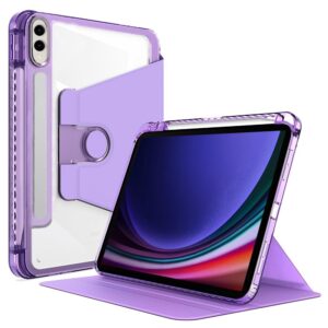 Θήκη Tablet Techsuit Crystal Vision for Samsung Galaxy Tab S9 Plus / S9 FE Plus / S10 Plus Purple