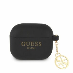 Θήκη Airpod Guess 4G Charm Silicone for AirPods 3 Black
