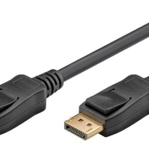 Καλώδιο Εικόνας Goobay  DisplayPort to DisplayPort 2.0 8K/60Hz 40Gbit/s 1m Black