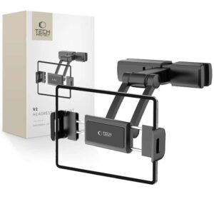 Βάση Tablet Tech-Protect V2 Stretchable Headrest Car Mount Black