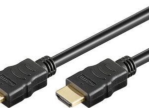 Goobay HDMI 2.0 Cable HDMI male - HDMI male 2m Μαύρο