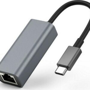 Κάρτα Δικτύου Powertech PTH-044 USB-C για Ενσύρματη σύνδεση Ethernet