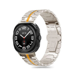 Λουράκι Tech Protect Stainless Line for Samsung Galaxy Watch Ultra 47mm Titanium-Orange
