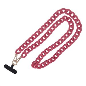 Λουράκι Phone Chain Long Matte Pink