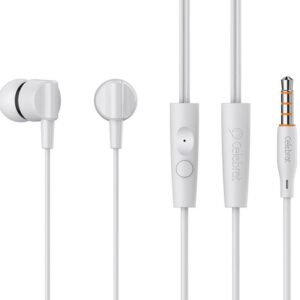 Ακουστικό Celebrat In-Ear Handsfree G35 3.5mm 1.2m White