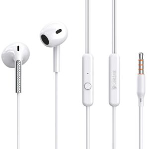 Ακουστικό Celebrat In-Ear Handsfree G28 3.5mm 1.2m White