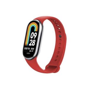 Λουράκι Fixed Silicone Strap for Xiaomi Mi Band 8 / 8 NFC / 9 / 9 NFC Red