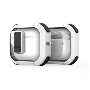 Θήκη Airpod Dux Ducis PECN Series for Apple AirPods 4 White / Black