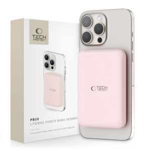 Powerbank Tech Protect PB10 LifeMag MagSafe 5000MAH Pink
