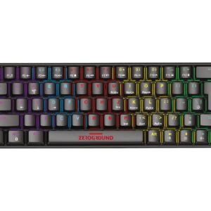 Πληκτρολόγιο Zeroground KB-3600 Mechanical RGB Black