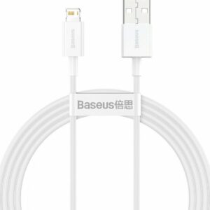 Καλώδιο Baseus Superior USB to Lightning 2.4A 1.5m White